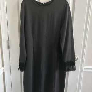 J. Crew Charcoal Gray Dress